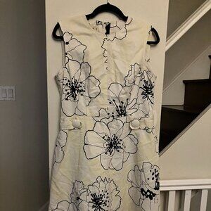 Marni Mint Dress with Large Flowers